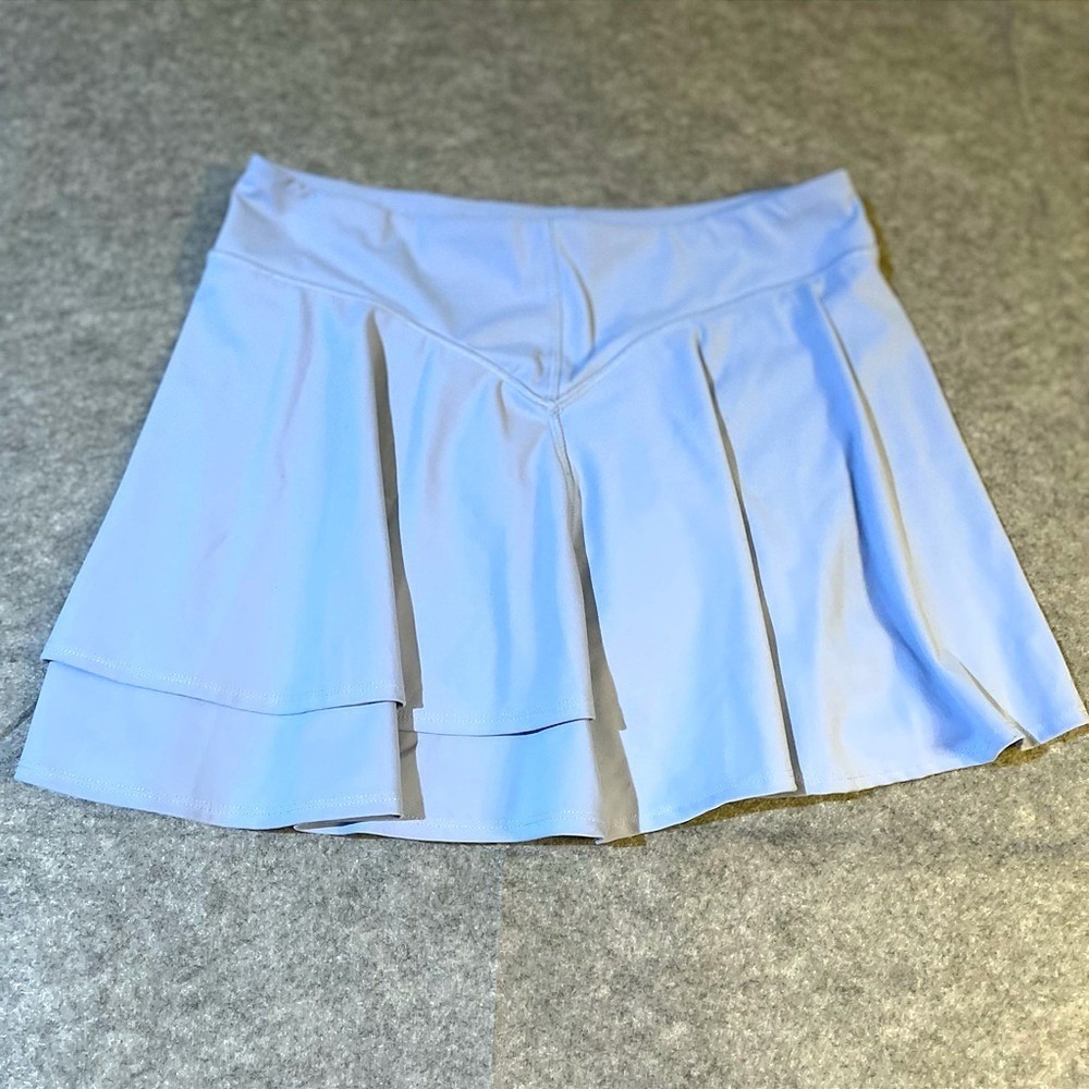 Old Navy Active Powersoft Extra High-Rise Go-Dry Skort Blue Large